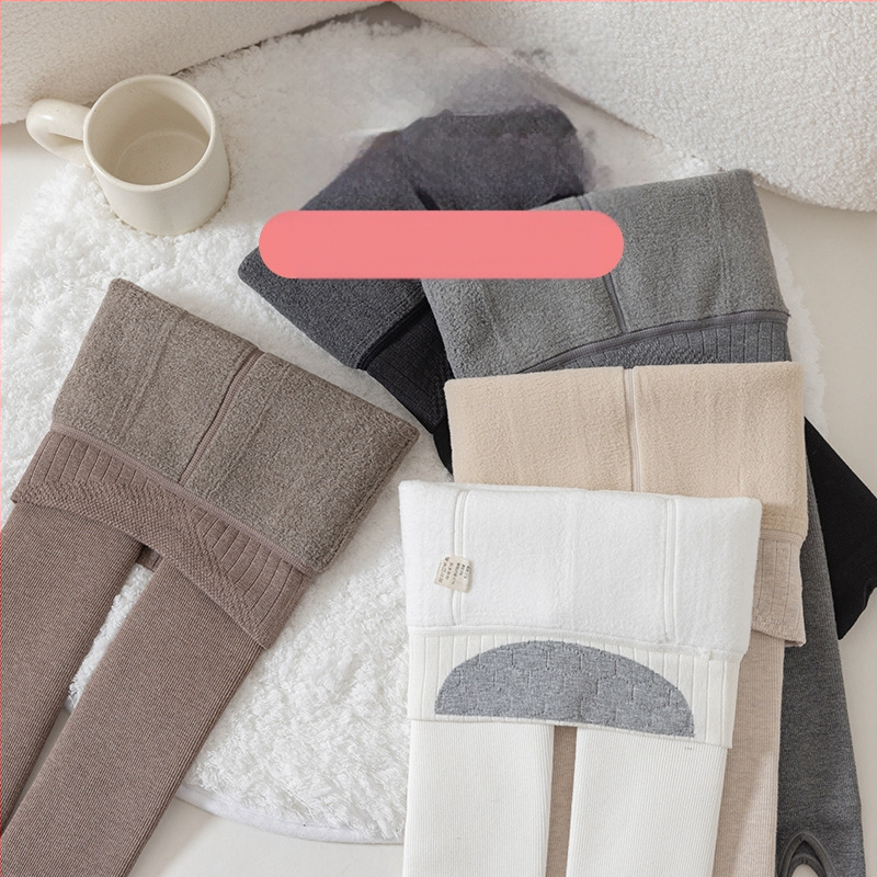 Lányka leggings Téli polár béléssel Vastagított egyrészes bársony lábmelegítő nadrág Felsőruházat Tánczokni Gyermek leggings