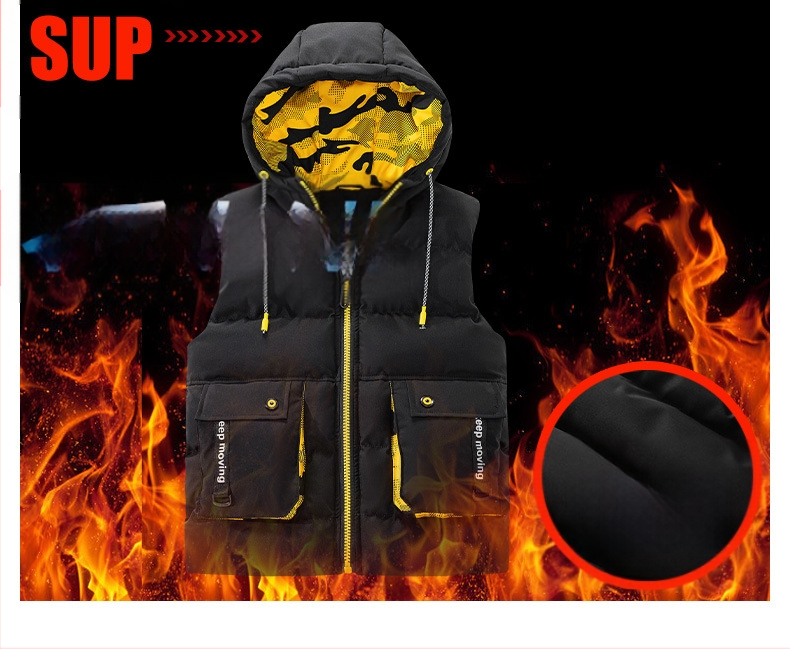 Poiste paksendatud udusulgedest puuvillase polsterdusega jope, laste tööriistade stereokott, puuvillase polsterdusega jope, Korea stiilis beebidele mõeldud meeste ja naiste vestiga jope