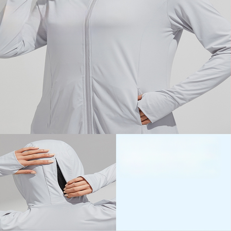 Γυναικεία ρούχα με μακριά αντιηλιακή προστασία 2025, προστασία από τον ήλιο σε όλο το σώμα, προστασία από την υπεριώδη ακτινοβολία, ρούχα προστασίας από τον ήλιο για εξωτερικούς χώρους, δροσερά, αναπνεύσιμα, μεταξωτά, για την άνοιξη και το καλοκαίρι