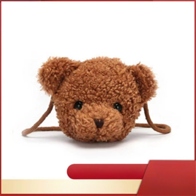 Bērnu soma, lāču soma, monētu maciņš, jauna, samta, dzīvnieku, pledu formas, pledu soma sievietēm, K stila, jauka, multfilmas stila, pledu soma