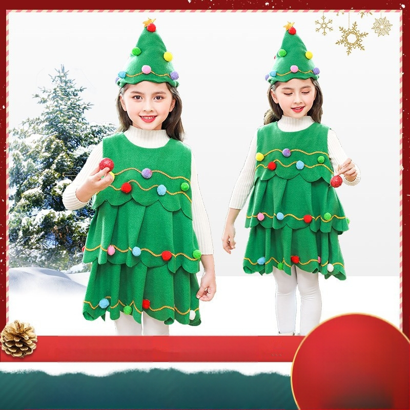 Jõuluriided Laste jõulupuu kostüüm Tüdrukute halloweeni kostüümid Poiste beebide jõuluriided Jõuluriided
