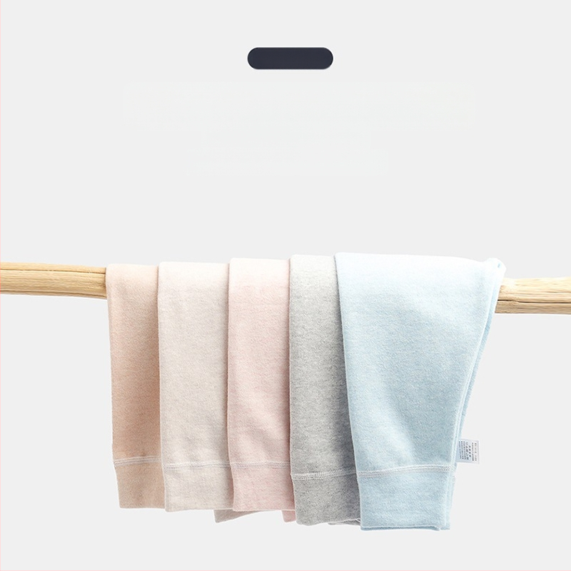 Beebi ühevärvilised fliispüksid, sügis- ja talvepüksid poistele ja tüdrukutele, beebi puhtast puuvillast kitsad püksid, laste soojad retuusid