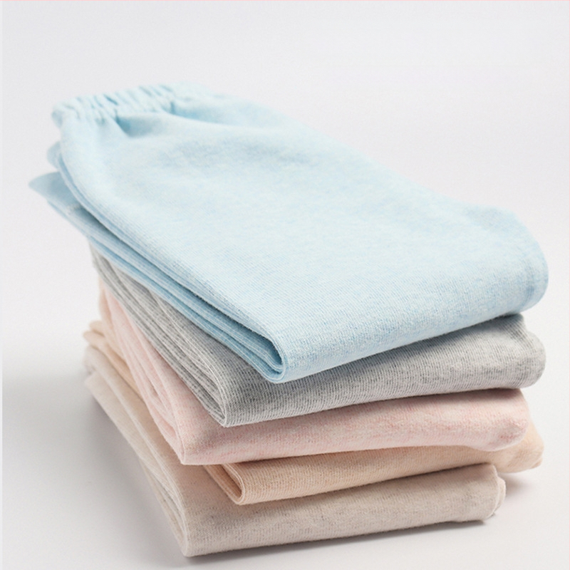 Beebi ühevärvilised fliispüksid, sügis- ja talvepüksid poistele ja tüdrukutele, beebi puhtast puuvillast kitsad püksid, laste soojad retuusid