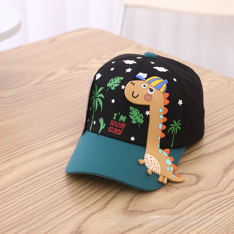L126 Dječja kapa Proljeće 2023. Modna zapadnjačka bejzbolska kapa s dinosaurima za dječake i djevojčice
