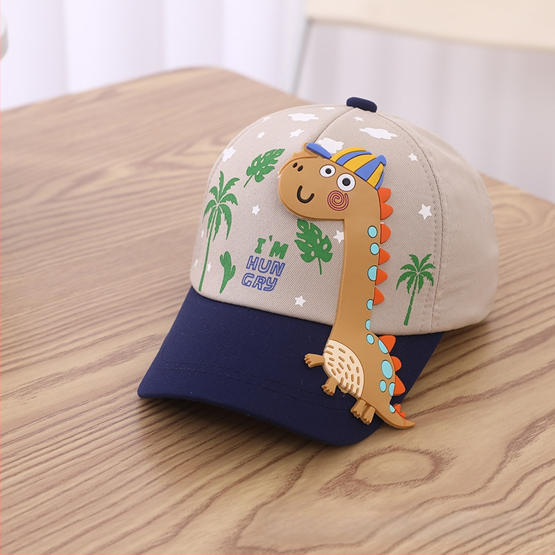 L126 Dječja kapa Proljeće 2023. Modna zapadnjačka bejzbolska kapa s dinosaurima za dječake i djevojčice