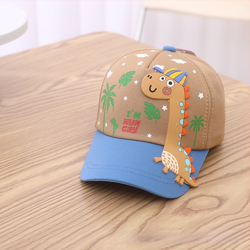 L126 Dječja kapa Proljeće 2023. Modna zapadnjačka bejzbolska kapa s dinosaurima za dječake i djevojčice