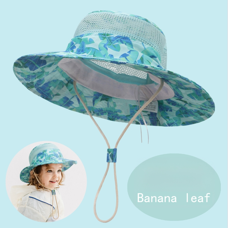 Dječji šešir za sunce, ljetni prozračni mrežasti šešir za sunce s printom crtanih filmova i dinosaura za vanjsku upotrebu za dječake i djevojčice