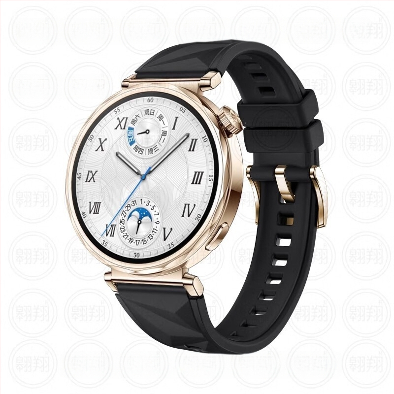 Huawei GT5Pro pulksteņu siksniņai Gt4 silikona ādai draudzīga gt3watch4 Glory GS4 oficiālā viena aproce