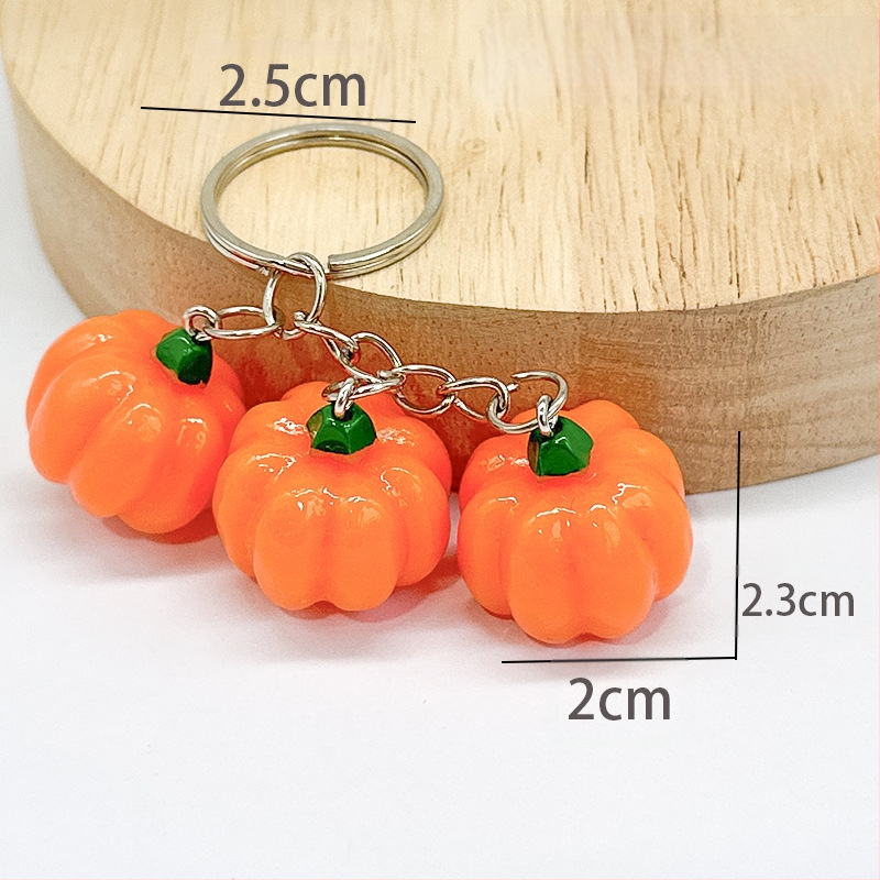 Simulatsioonivaigust armas väike ripats kõrvitsast hurmaa tomati võtmehoidja kott mobiiltelefoni video armas kaunistus