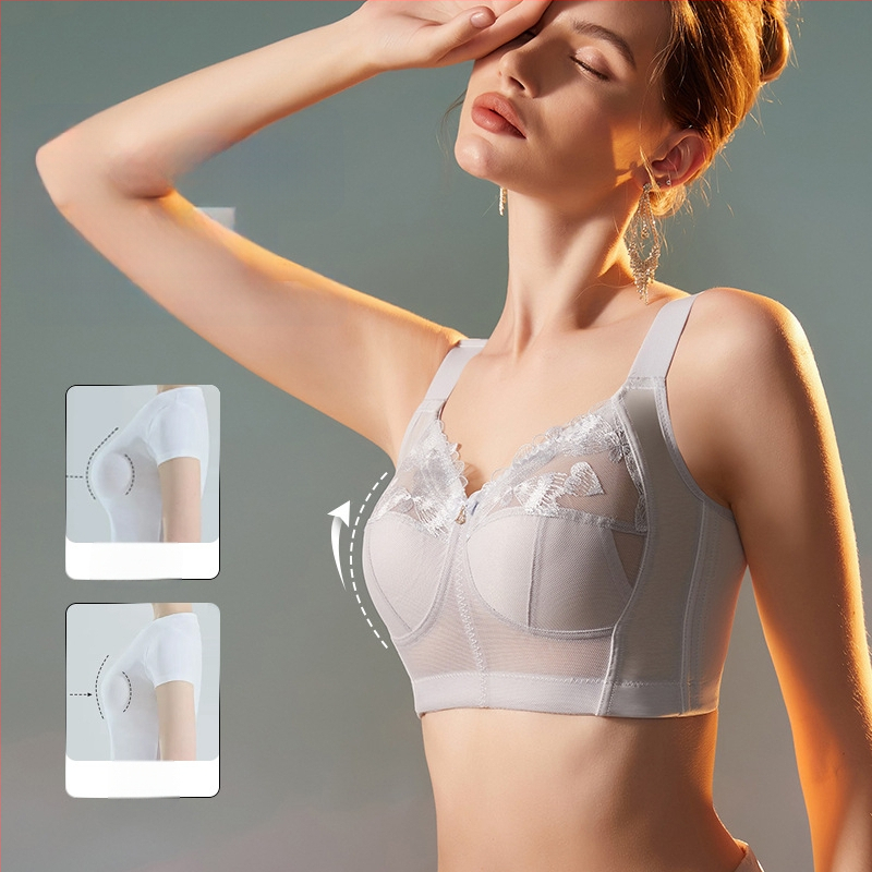 Νέα γυναικεία εσώρουχα χωρίς δαχτυλίδια, εξαιρετικά λεπτό σουτιέν με μεγάλο στήθος και μικρό ρυθμιζόμενο σουτιέν για κορίτσια