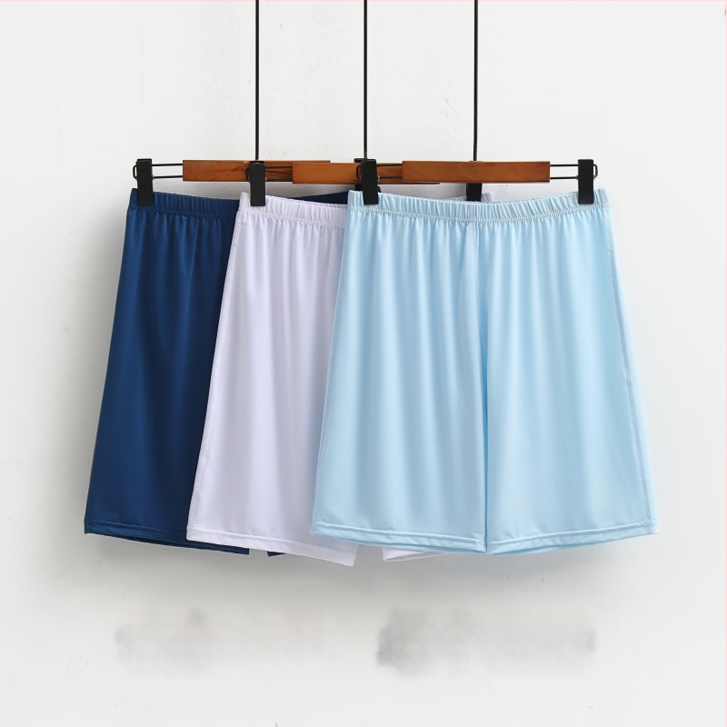 [Vedel jääsiid] Suvised uued üliõhukesed meeste kodupüksid pidžaamapüksid hingavad jahedad elastsed rannapüksid