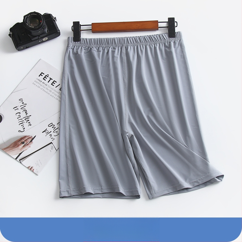 [Vedel jääsiid] Suvised uued üliõhukesed meeste kodupüksid pidžaamapüksid hingavad jahedad elastsed rannapüksid