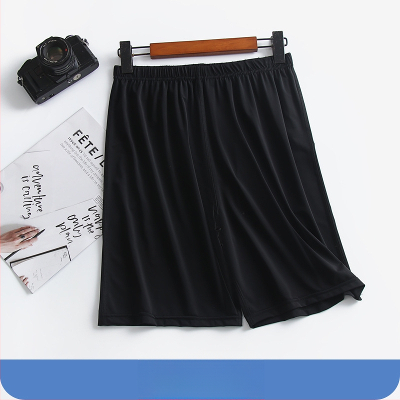 [Vedel jääsiid] Suvised uued üliõhukesed meeste kodupüksid pidžaamapüksid hingavad jahedad elastsed rannapüksid