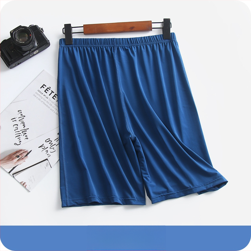 [Vedel jääsiid] Suvised uued üliõhukesed meeste kodupüksid pidžaamapüksid hingavad jahedad elastsed rannapüksid