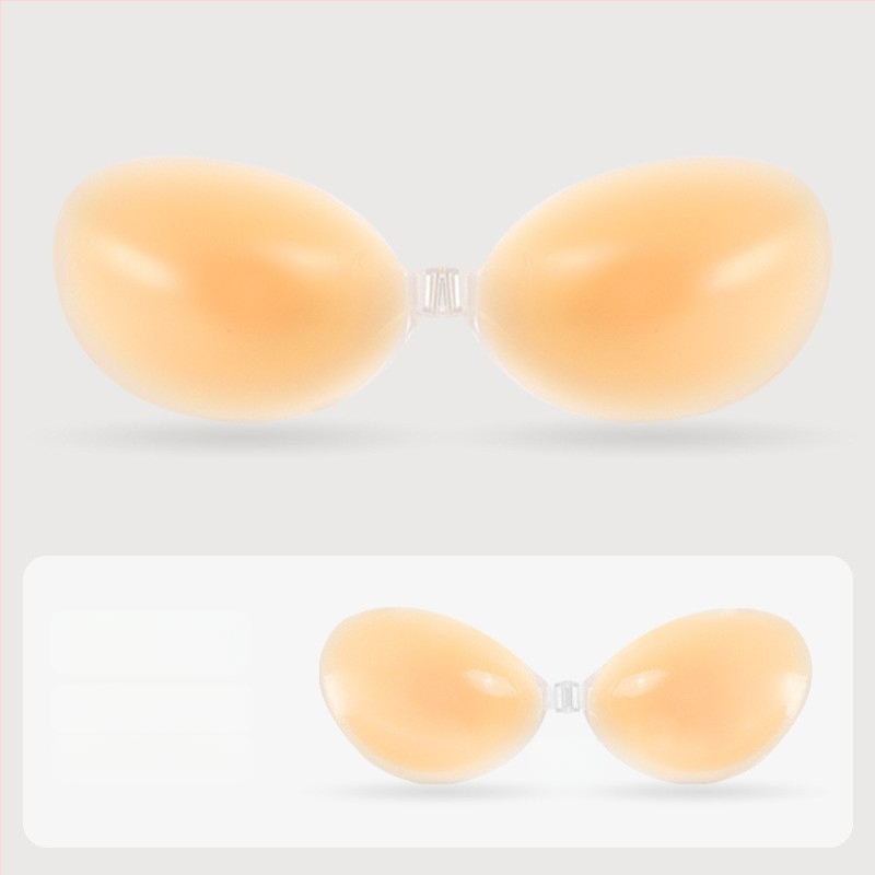 Αόρατο Σουτιέν Σιλικόνης, Πυκνό, Αδιάβροχο, Στράπλες, Ειδικό Νυφικό Εσώρουχο, Σέξι Push-Up, Αδιάβροχη Εφαρμογή