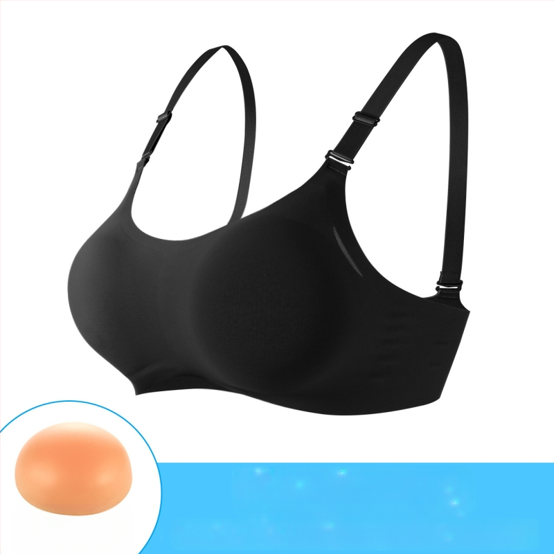 Speciali protezinė liemenėlė krūtų implantams įtvirtinti, realistiškos moteriškos netikros krūtys, itin didelis krūtinės artefaktas, „Cosplay“ silikoninis puskamuolys