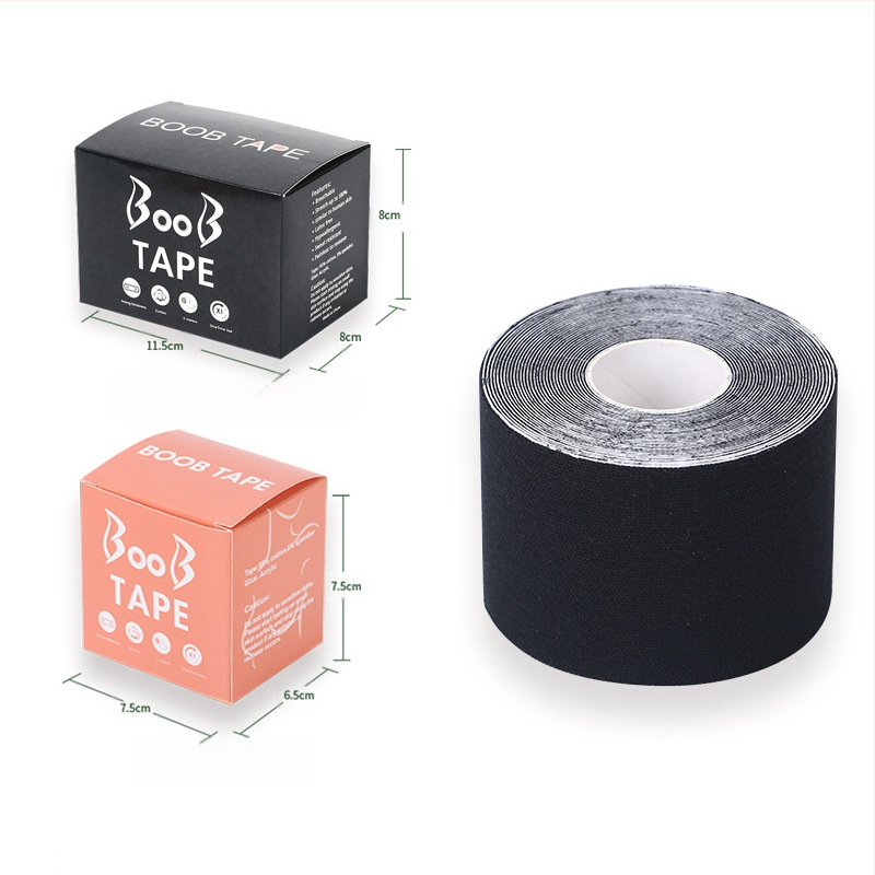 Többfunkciós láthatatlan mellemelő kötés, mellkasi rugalmas szövet viselési módszer szalag, Amazon