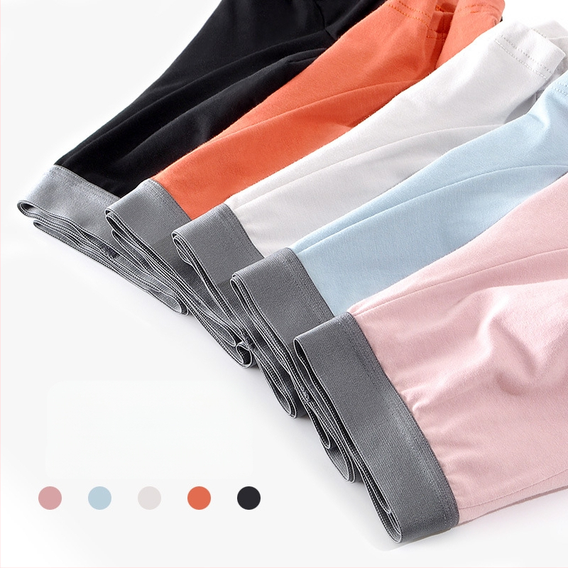 Donje rublje Muške bokserice od čistog pamuka do sredine struka, prozračne, jednobojne, od čistog pamuka, veleprodaja, dropshipping