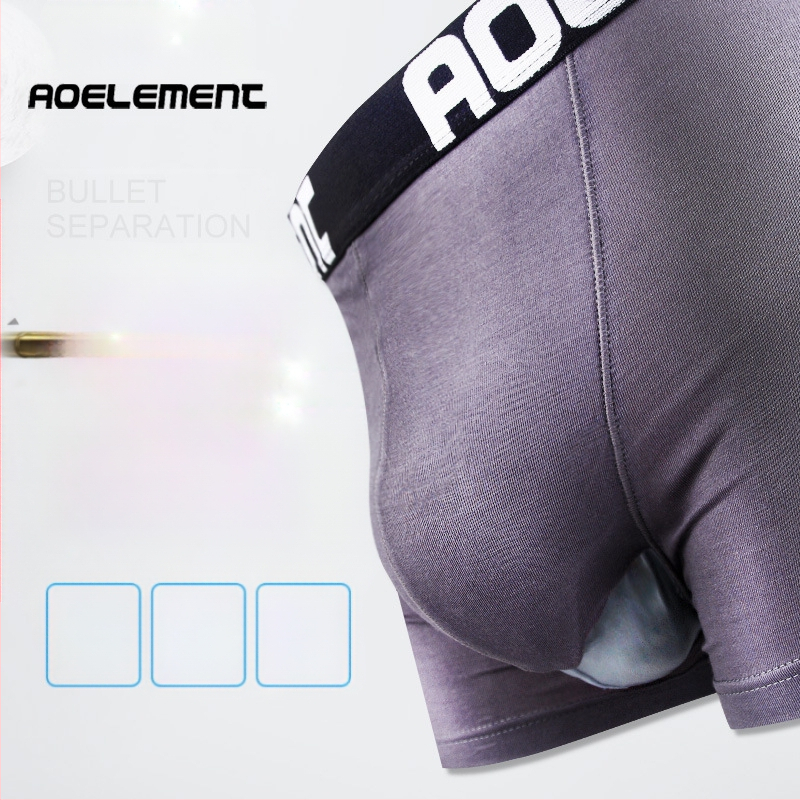Muško donje rublje Bullet Separate Donje rublje Muške bokserice s konveksnim džepom, prozračne, veleprodaja, bokserice za skrotum do sredine struka