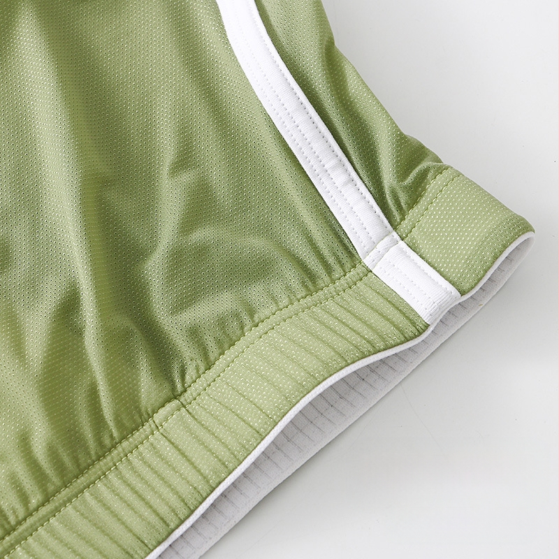 „Zhongshan“ apatiniai vyriški „Aro“ kelnės, vasarinės, ledo šilko, itin ploni, tinkliniai, sportiniai apatiniai, vyriški laisvi namų šortai.