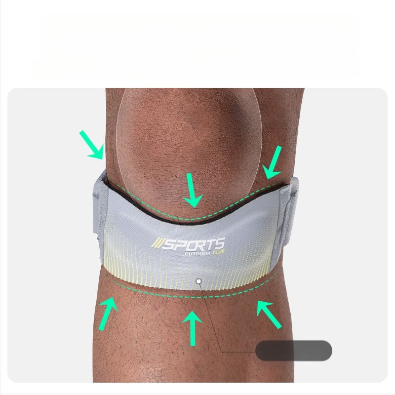 Sportska patela s košarkaškim kompresijskim štitnicima za koljena za trčanje i fitness, apsorpcija udaraca, podesivi štitnik za zglobove, zaštitna navlaka HX146