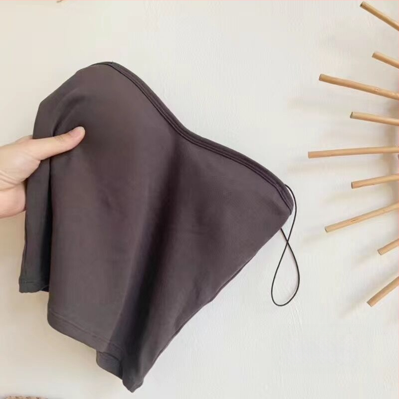 Korėjietiško stiliaus aliejinė tapyba, moteriški marškinėliai, trumpi vasariniai viršutiniai drabužiai, sekso diržas, krūtinės pagalvėlė be plieninių žiedų, maži, šviežio grožio atgal