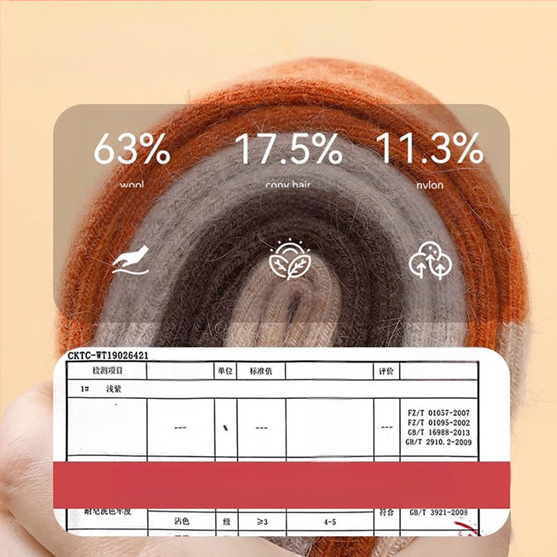 Șosete de cașmir pentru copii, șosete de iarnă îngroșate și calde pentru băieți și fete, șosete cu blană de iepure căptușite cu fleece, șosete pentru copii, șosete de lână pentru bebeluși, toamna și iarna