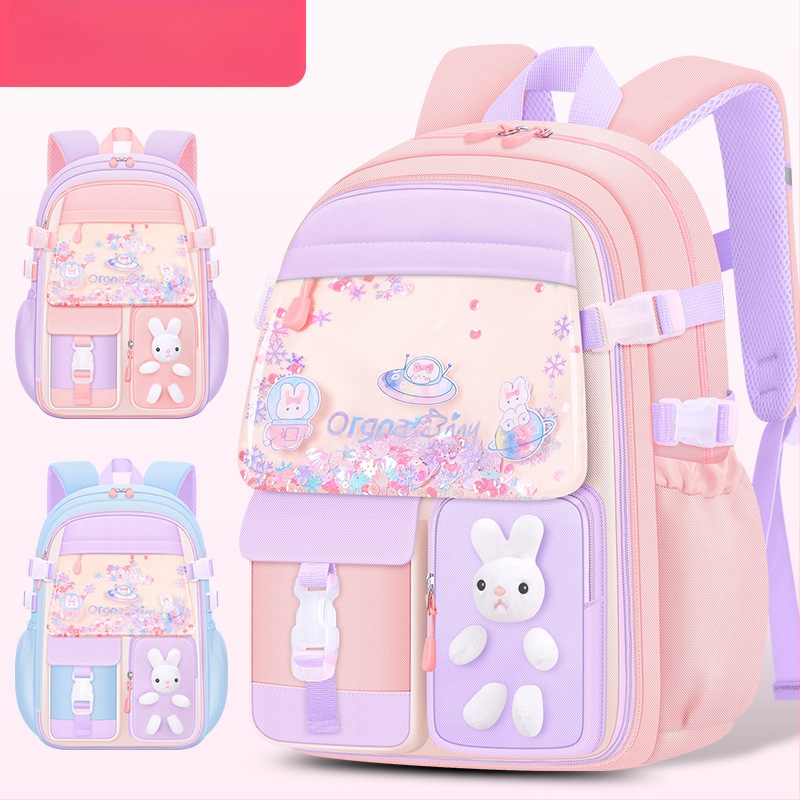 Νέα τσάντα δημοτικού σχολείου για κορίτσια χονδρικής τσάντα άμμου μεγάλης χωρητικότητας αδιάβροχη τσάντα πολλαπλών τσεπών για παιδιά