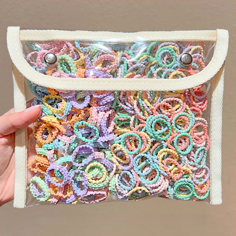 Детска гумена лента за бебета, малък размер, въже за глава, малка гумена лента за коса за момичета, въже за коса с палец, шапка