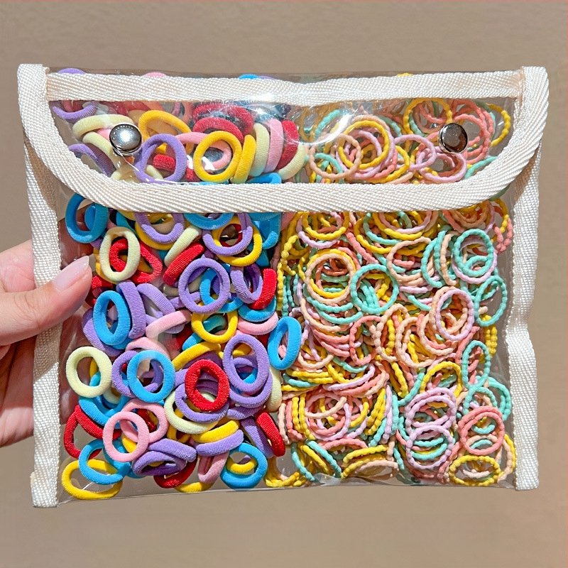 Детска гумена лента за бебета, малък размер, въже за глава, малка гумена лента за коса за момичета, въже за коса с палец, шапка