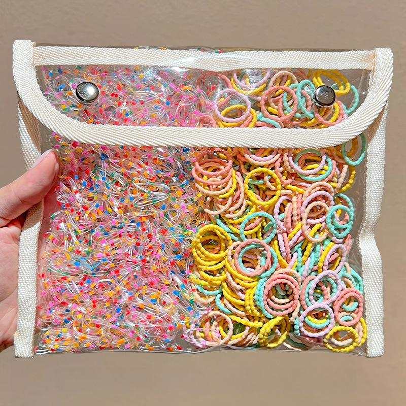 Детска гумена лента за бебета, малък размер, въже за глава, малка гумена лента за коса за момичета, въже за коса с палец, шапка