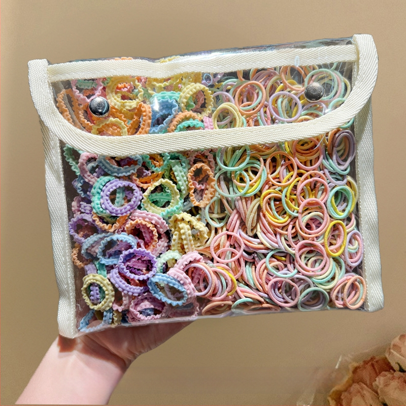 Детска гумена лента за бебета, малък размер, въже за глава, малка гумена лента за коса за момичета, въже за коса с палец, шапка