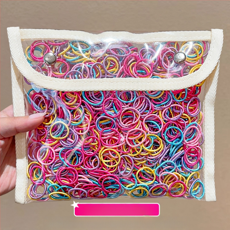 Детска гумена лента за бебета, малък размер, въже за глава, малка гумена лента за коса за момичета, въже за коса с палец, шапка