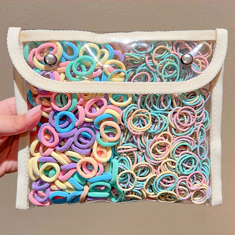 Детска гумена лента за бебета, малък размер, въже за глава, малка гумена лента за коса за момичета, въже за коса с палец, шапка