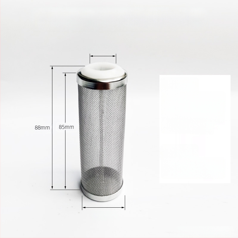 Roostevabast terasest vee sisselaskeava kaitseümbris kalapaagi akvaariumi filterfiltri tünnifiltri ekraan vee sisselaskeava kate kristallkrevetivõrk