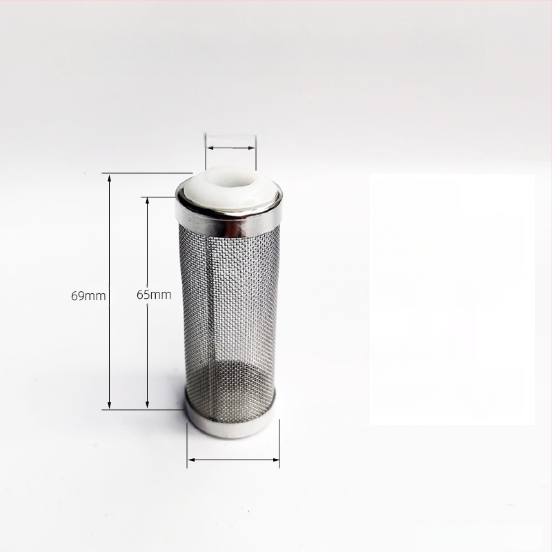 Roostevabast terasest vee sisselaskeava kaitseümbris kalapaagi akvaariumi filterfiltri tünnifiltri ekraan vee sisselaskeava kate kristallkrevetivõrk