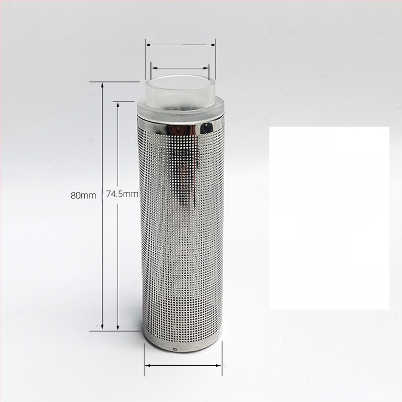 Roostevabast terasest vee sisselaskeava kaitseümbris kalapaagi akvaariumi filterfiltri tünnifiltri ekraan vee sisselaskeava kate kristallkrevetivõrk