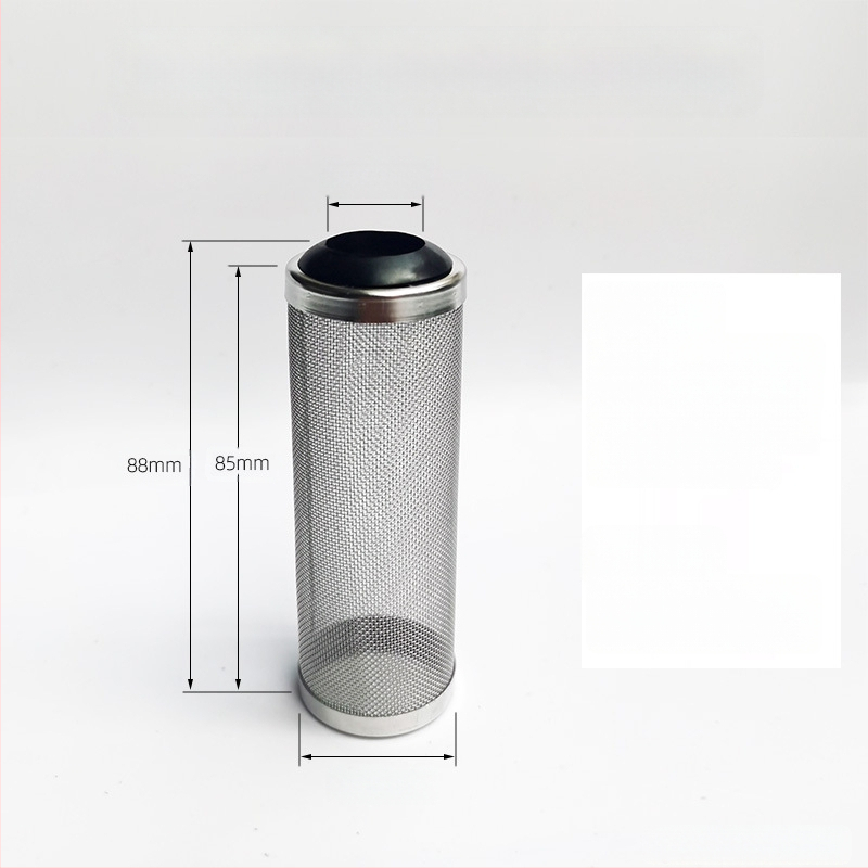 Roostevabast terasest vee sisselaskeava kaitseümbris kalapaagi akvaariumi filterfiltri tünnifiltri ekraan vee sisselaskeava kate kristallkrevetivõrk