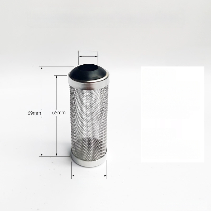 Roostevabast terasest vee sisselaskeava kaitseümbris kalapaagi akvaariumi filterfiltri tünnifiltri ekraan vee sisselaskeava kate kristallkrevetivõrk