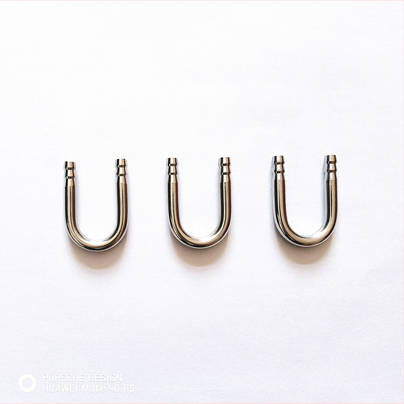 Akvaariumi varustus 304 roostevabast terasest U-kujuline toru U-kujuline ühendus co2U-kujuline ühendus süsinikdioksiidi õhutoru universaalne küünarnukk