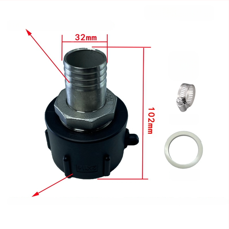 Skābes un sārmu izturīgi eļļas izturīgi tonnu mucas savienojumi tonnu mucas savienojums tonnu mucas nerūsējošā tērauda savienojums reduktora savienojums 4 minūtes 6 minūtes 1 colla 32