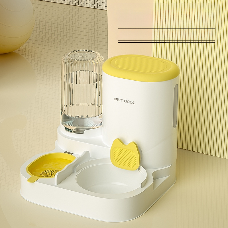 Naminių gyvūnėlių maitinimas ir vandens maitinimas „viskas viename“ vandens dozatorius iš nerūdijančio plieno šunų maisto dubenėlis katėms ryžių dubenėlis maitinimas vanduo geriamasis vanduo naminių gyvūnėlių reikmenys