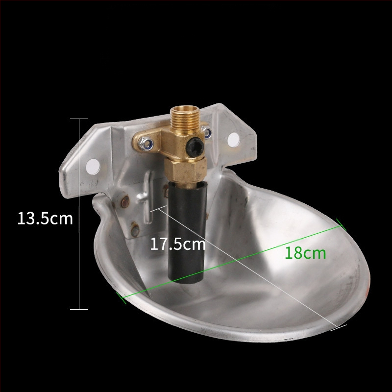 Oi bol de băut bol de apă îngroșat bol de cupru valvă automată de apă potabilă hrănire artefact chiuvetă de băut bol de apă amniotică dispozitiv automat de băut