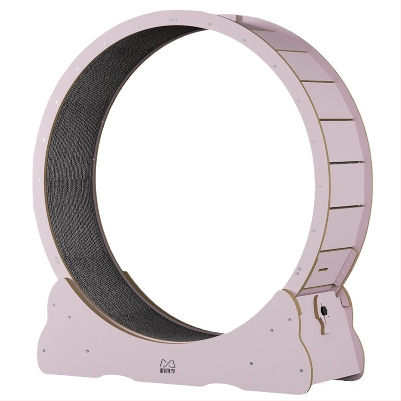 4.0 medžio masyvo spalvos kačių bėgimo takelis, kačių laipiojimo stovas, nutildytas kačių bėgimo ratas, sportiniai fitneso žaislai, skirti savigydai