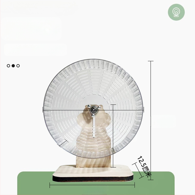 Žiurkėno bėgimo ratas „Mute“, 24 cm, didelis volelis, auksinis lokys, bėgimo reikmenys, naminių gyvūnėlių reikmenys, bėgikas, kraštovaizdžio žaislas