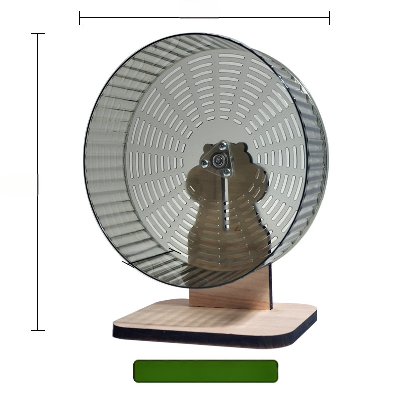 Žiurkėno bėgimo ratas „Mute“, 24 cm, didelis volelis, auksinis lokys, bėgimo reikmenys, naminių gyvūnėlių reikmenys, bėgikas, kraštovaizdžio žaislas