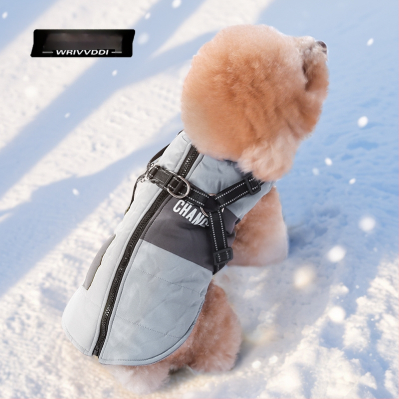 Uued sügis- ja talvelemmiriided väikesele koerale, veekindlad, paksendatud soojad koerariided, helkurrihmaga koerariided, hulgimüük