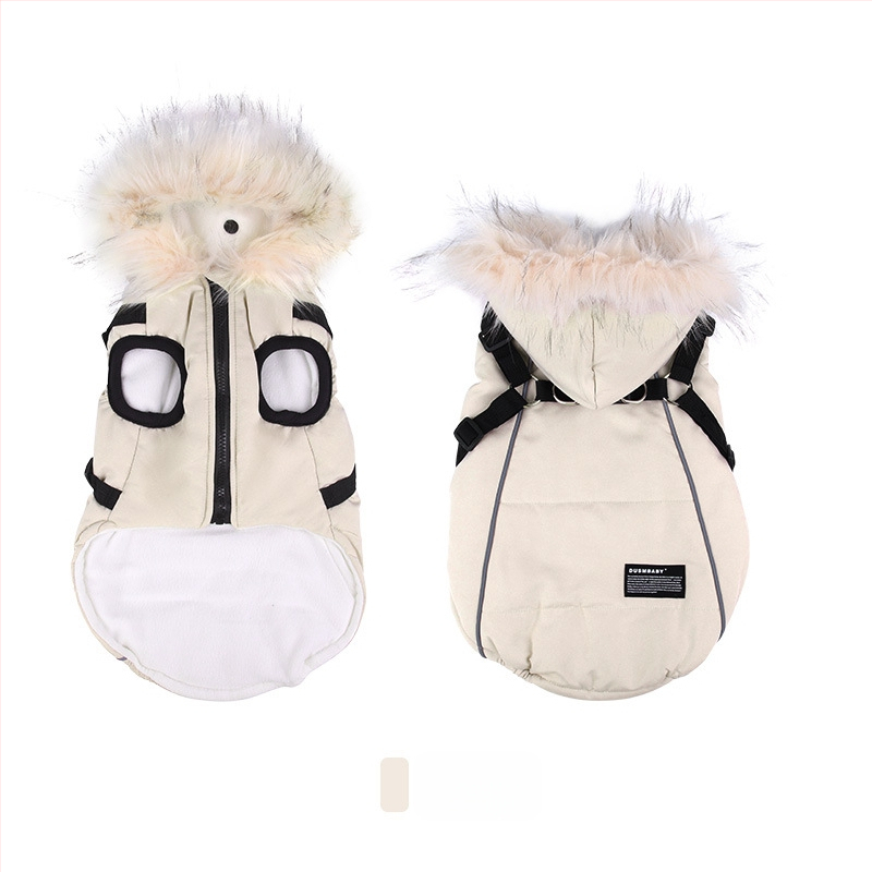 Uued sügis- ja talvelemmiriided väikesele koerale, veekindlad, paksendatud soojad koerariided, helkurrihmaga koerariided, hulgimüük