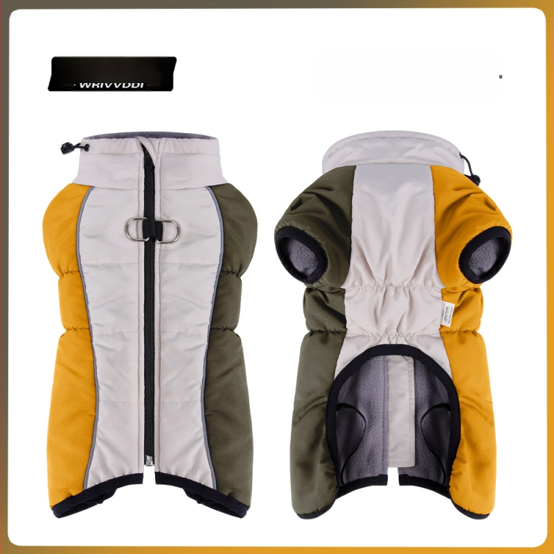 Uued sügis- ja talvelemmiriided väikesele koerale, veekindlad, paksendatud soojad koerariided, helkurrihmaga koerariided, hulgimüük