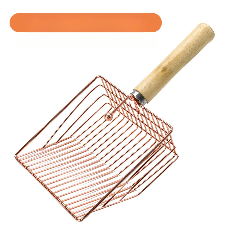 6 kartos kačių kraiko kastuvas ilga rankena metalinis kačių kraiko kastuvas iš nerūdijančio plieno didelis kačių kastuvas išmatoms oficialus valymo įrankis gamyklos tiesioginis pardavimas